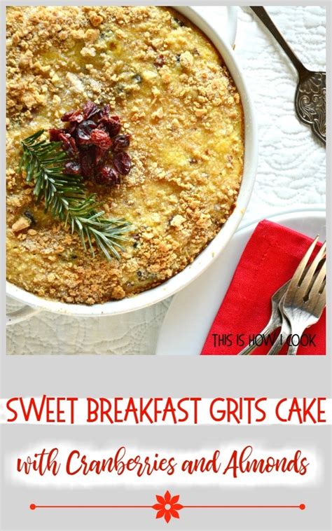Grits Cake Dessert