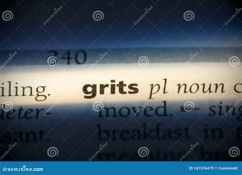 Grits Dictionary Definition