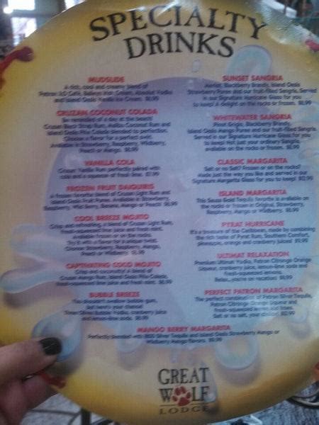 A Foodie’s Guide to Great Wolf Lodge Olivia Michelle