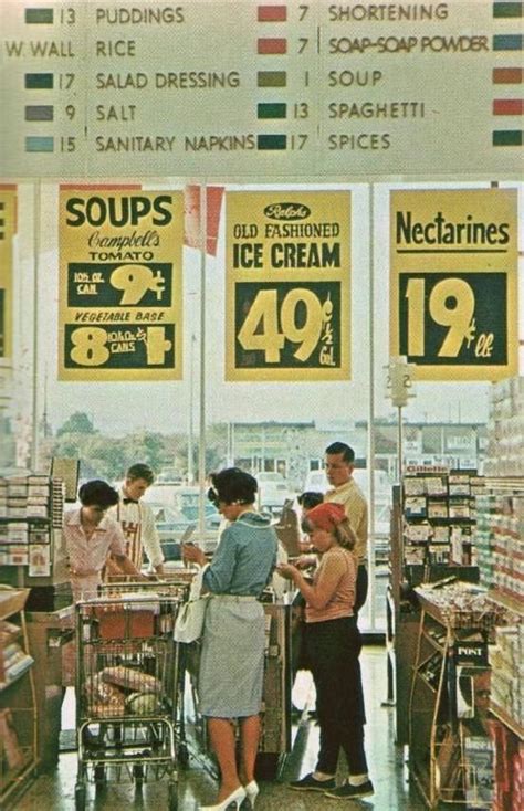 grocery store advertising 1965