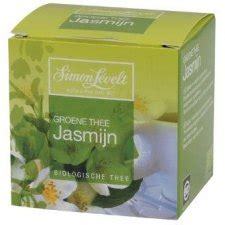 Groene Thee Jasmijn Biologisch Simon Levelt 10 zakjes kopen Gezondheid aan huis
