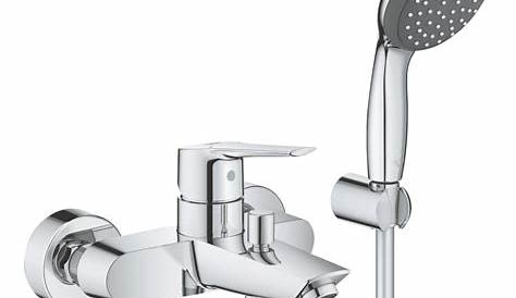 Grohe Europlus Single Lever Bath Shower Mixer Tap with