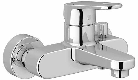 Grohe Chrome Bath Shower Mixer Tap With 2 Lever 25129000