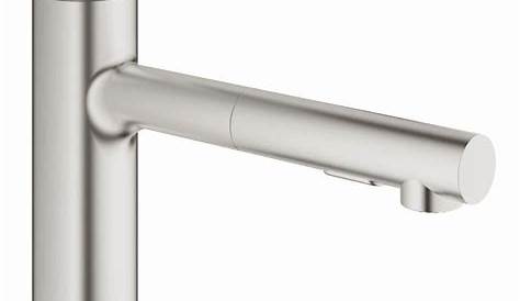 Grohe Concetto Kitchen Faucet GROHE SingleHandle Dual Spray PullOut Sprayer