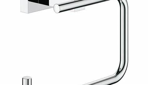 Grohe Essentials Cube Toilet Paper Holder Reserve GROHE
