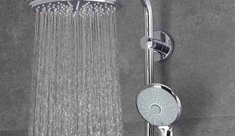 Grohe Euphoria System 260 shower system with wallmounted