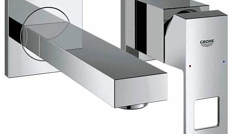 Grohe Eurocube Basin Mixer Tap with Popup Waste 23135000