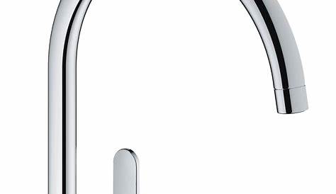 GROHE Eurostyle Diverter Tub Spout in StarLight Chrome