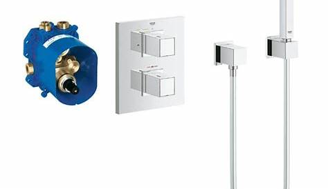 Grohe Grohtherm Cube concealed shower system with