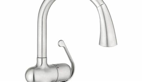 Grohe Kitchen Faucets Warranty SingleHandle Pull Down Faucet Dual Spray 6.6 L