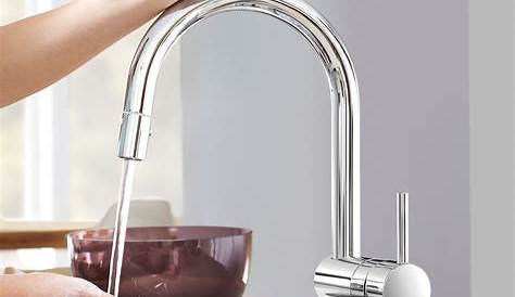 Grohe Minta Faucet Review 31 378 PullDown HighArc Kitchen