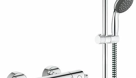 Grohe Precision Joy Thermostatic Shower Set Mixer 1/2″ GROHE