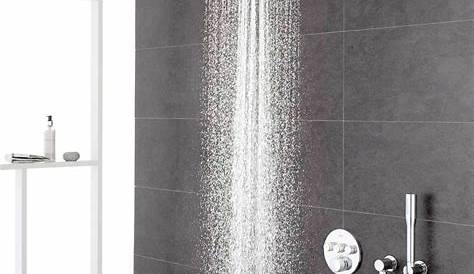 Grohe Grohtherm SmartControl concealed shower system with