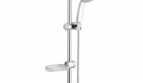 Grohe New Tempesta 100 Shower Rail Set 3 Sprays In Chrome Finish 27927000 Shower Set Shower Kits Grohe