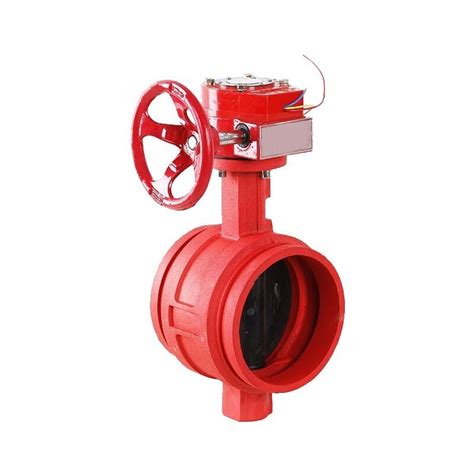 Grooved Clamp Butterfly Valve