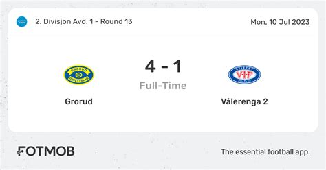 grorud vs valerenga 2