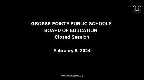 grosse pointe schools closed
