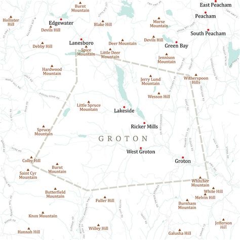 Groton Vt Map