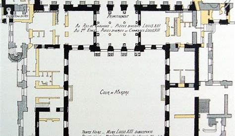 Layout Palace Of Versailles Floor Plan