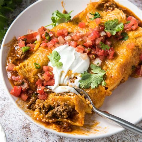 Ground Beef Enchiladas