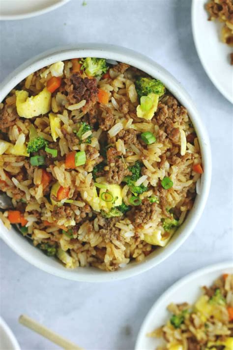 Ground Beef Fried Egg