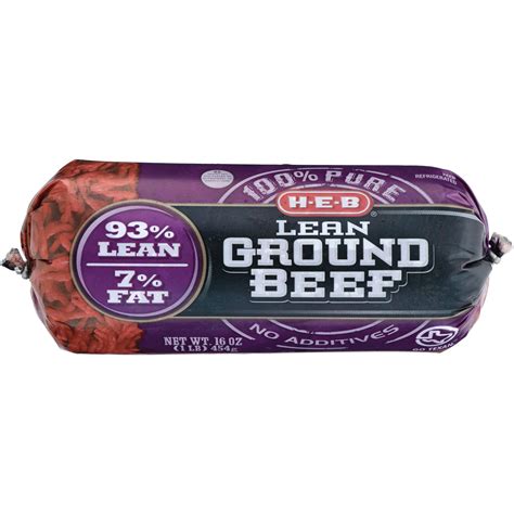 Ground Beef Heb Lean