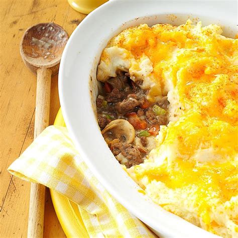 Ground Beef Mashed Potato Bake