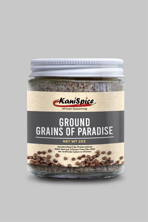 ground grains of paradise