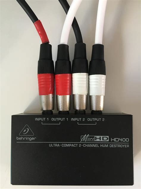 Ground Loop Isolator Studio Monitors