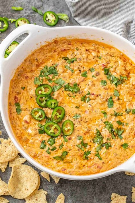 Ground Meat Chip Dip