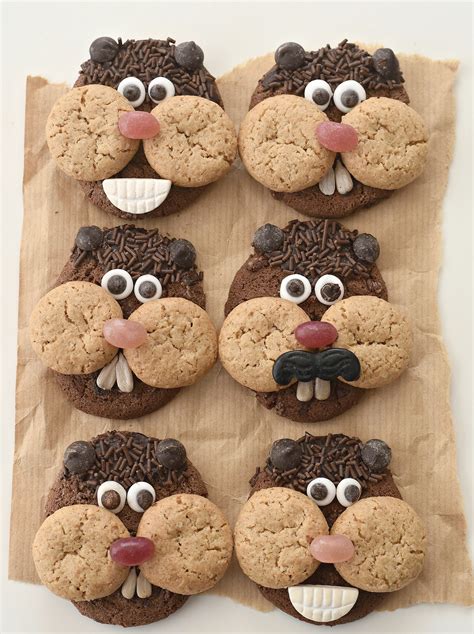 DairyFree Groundhog Day Cookies Recipe (Spiced Molasses!)