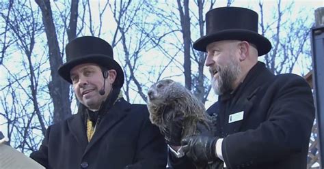 Groundhog ceremony