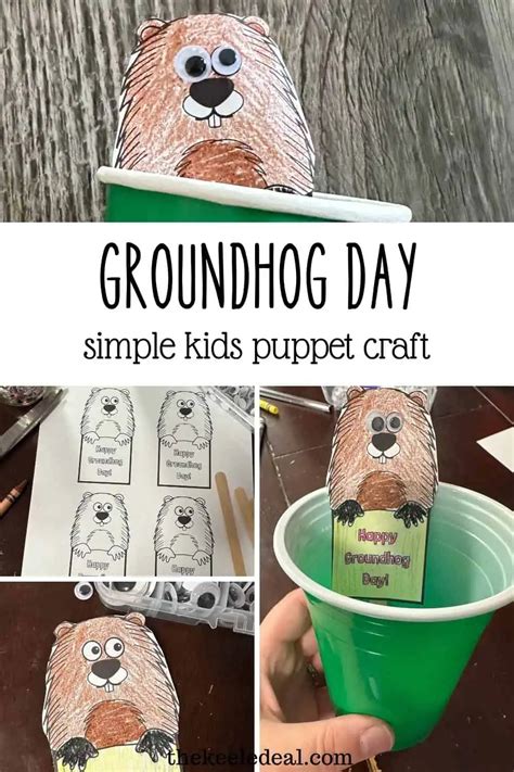 Groundhog Day Craft Printable
