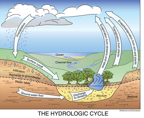 groundwater is cycled by