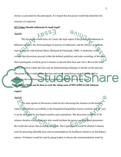 group discussion writing examples for students