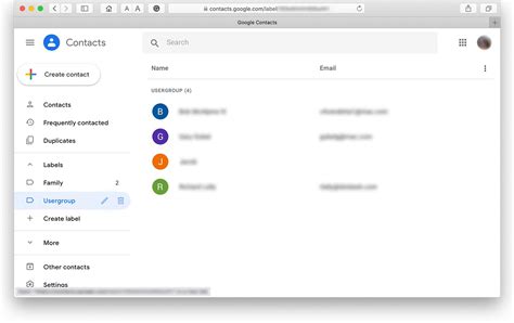 group email list in gmail