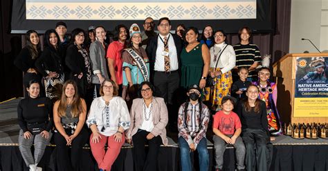 Group of Native American women celebrating their culture