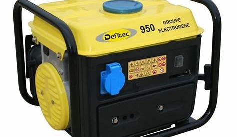 Groupe électrogène essence de chantier DEFITEC Def 950