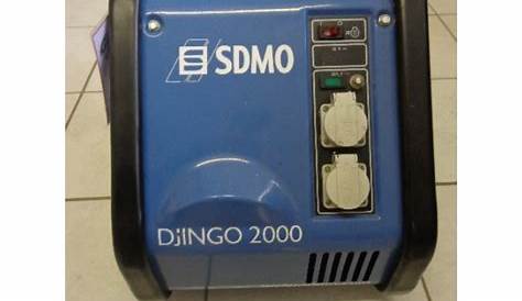 Groupe Electrogene Sdmo Djingo 2000 Portable Ineo 1850w