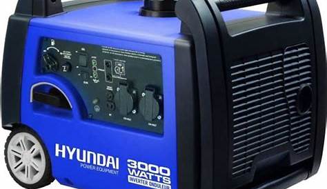 Groupe Electrogene Silencieux 3000w Hyundai électrogene 3000 Watts Insonorisé HYUNDAI