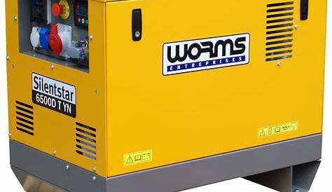 Groupe Electrogene Worms Diesel SILENTSTAR 15 TYN()14 KW 15 KVA