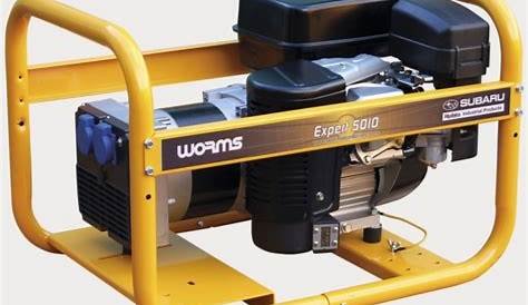 Groupe Electrogene Worms Expert 5010 WORMS X 4,3kW Direct Usine