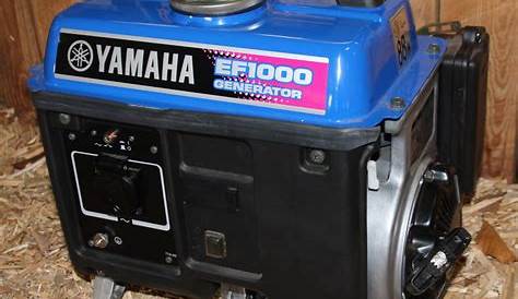 Groupe Electrogene Yamaha Ef 1000 EFiS Generator Silent Inverter Tentworld