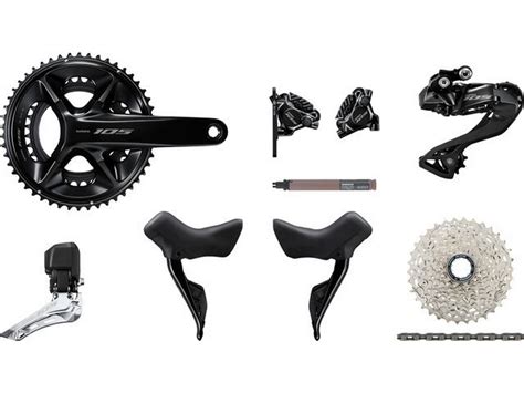 Groupe Complet SHIMANO 105 Di2 DISC R7100 34/5011/34 CX / Gravel