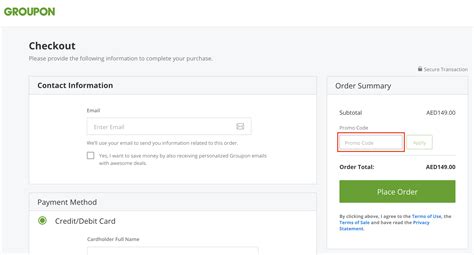 Groupon Promo Code Local