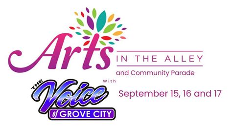 grove city ohio arts in the alley 2023