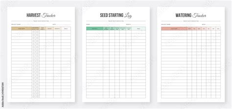 grow a garden tracker