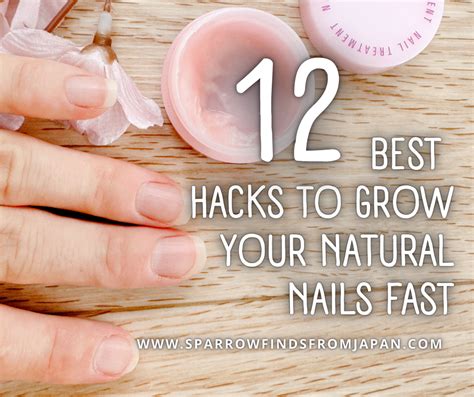 Grow Nails Fast Overnight