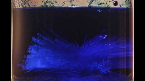 Growing Crystals Timelapse