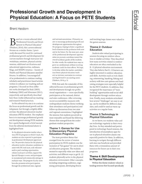 growth and development in physical education notes